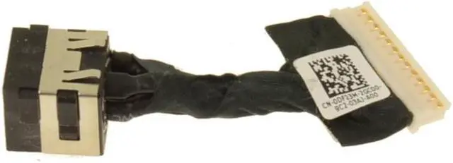 Alt view image 3 of 4 - OEM Alienware Area-51m DC Power Input Jack Plug  Cable DF23M