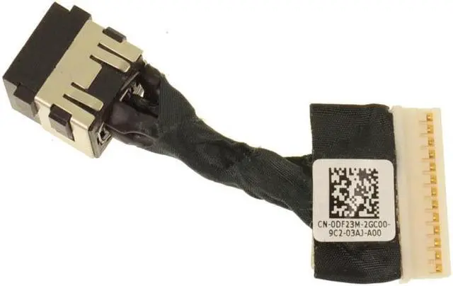 Alt view image 4 of 4 - OEM Alienware Area-51m DC Power Input Jack Plug  Cable DF23M