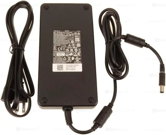 Alt view image 4 of 8 - Alienware M17x M18x Dell Precision M4700 M6400 M6500 M6600 M6700 M6800 Compatible Laptop Ac Adapter Charger & Power Cord 240 Watt 19.5V 12.3A - Replaces PA-9E GA240PE1-00