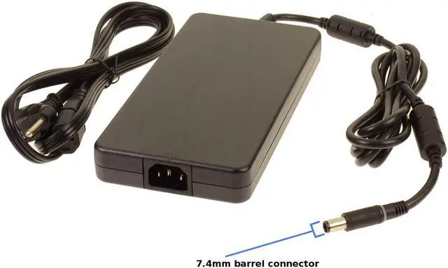 Alt view image 8 of 8 - Alienware M17x M18x Dell Precision M4700 M6400 M6500 M6600 M6700 M6800 Compatible Laptop Ac Adapter Charger & Power Cord 240 Watt 19.5V 12.3A - Replaces PA-9E GA240PE1-00