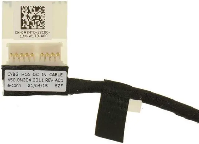 Alt view image 2 of 4 - Dell OEM Inspiron 16 7610 Charging Port DC Power Input Jack Cable DC Jack M84TD