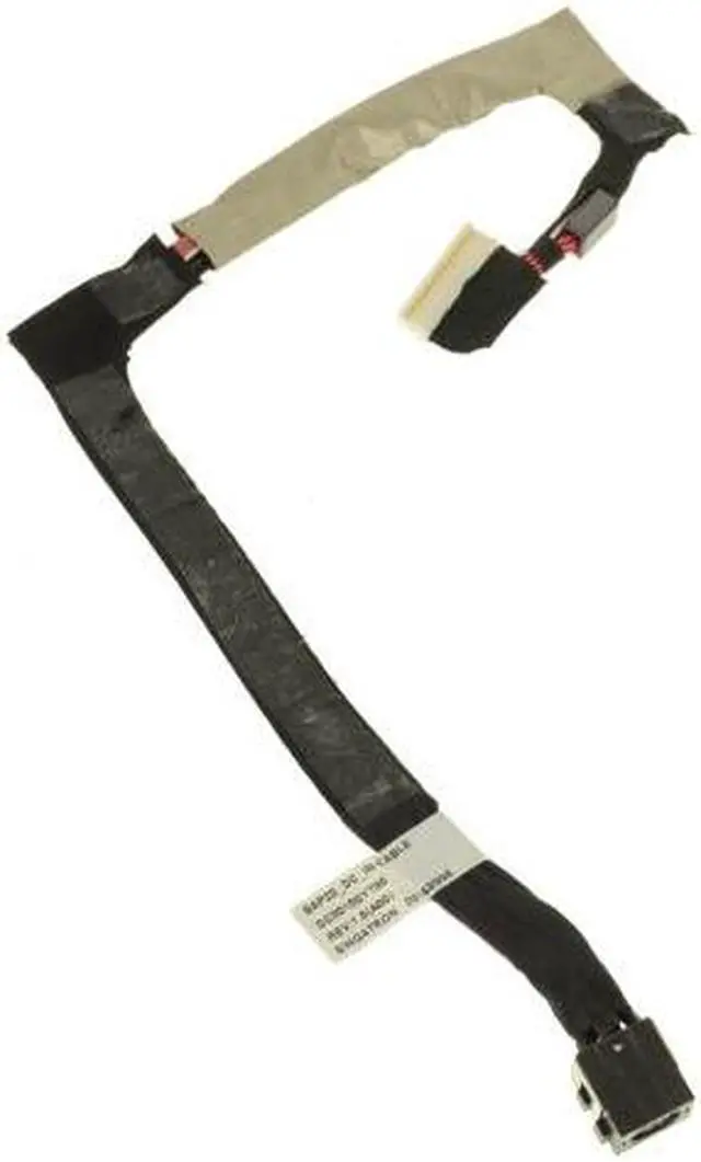 Alt view image 5 of 7 - Dell Alienware 17 R4 AC DC Power Jack Charging Port w/ Cable Harness 0K5M1 Grade B