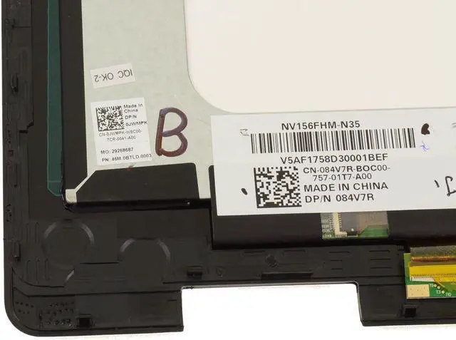 Alt view image 3 of 5 - Dell OEM Inspiron 7569 7579 15.6" TouchScreen FHD LCD Display LCD Screen JWMPK