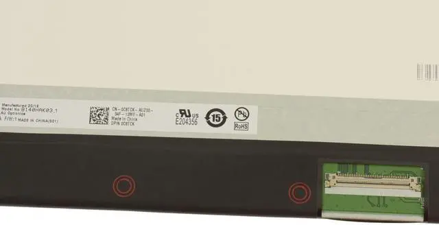 Alt view image 3 of 5 - Dell OEM Latitude 5400 5401 14" Touchscreen FHD LCD LCD Screen 1R8P4B140HAK03