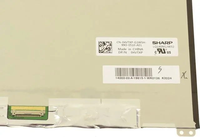 Alt view image 3 of 3 - New Dell OEM Latitude 7490 14" FHD LCD LED Widescreen SLP Low Power 4VTXP