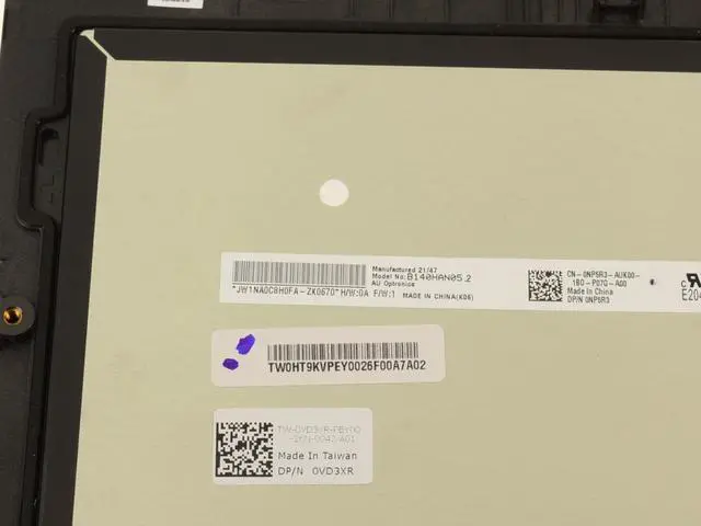 Alt view image 4 of 6 - Dell VD3XR 14-inch LCD Touchscreen for Latitude 7424 Rugged Extreme - FHD (1920 x 1080) - Matte - No Camera