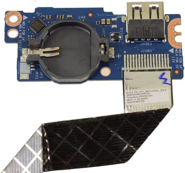 Alt view image 4 of 4 - Dell OEM Inspiron 3781 USB SD Card Reader IO Circuit Board T7MK7