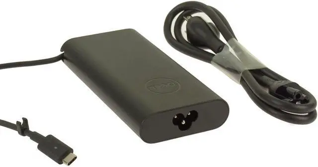 Alt view image 12 of 14 - New Dell OEM 90-watt AC Power Adapter Charger USB Type-C 90W TDK33 R2M8K