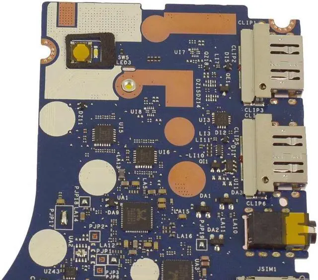 Alt view image 4 of 5 - Dell OEM Latitude 7640 Right-side IO Circuit Board Audio USB Power  NM2Y6