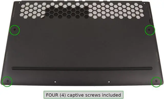 Alt view image 4 of 4 - New OEM Alienware m17 R5 AMD Bottom Access Panel Door Cover Y20WM