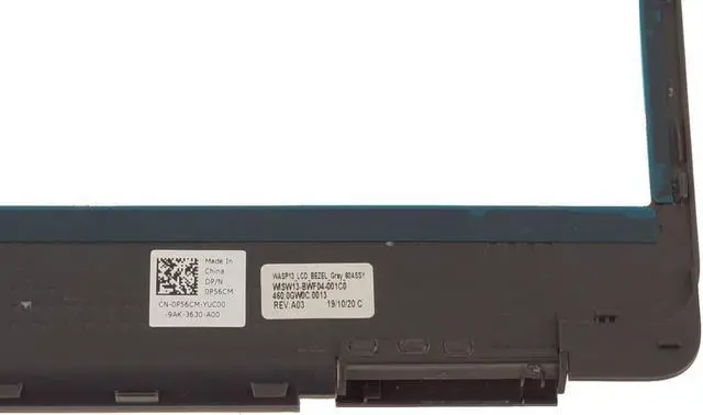 Alt view image 2 of 3 - New Dell OEM Inspiron 5390 5391 13.3" Front Trim LCD Bezel P56CM