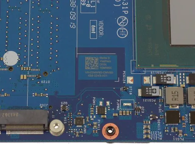 Alt view image 4 of 11 - Dell OEM G Series G15 5530 Motherboard System Board Intel i5 Motherboard 3MW9X