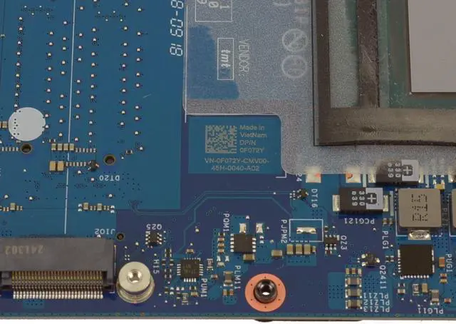 Alt view image 4 of 6 - Dell G15 5530 Gaming Laptop Motherboard F072Y With Intel I7-13650hx Nvidia Geforce Rtx 4060 8gb Gddr6 Gpu And Dual-channel Ddr5 Compatible