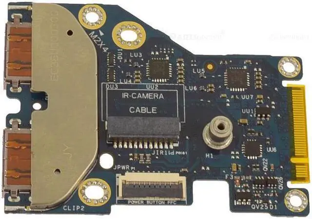 Main image of OEM Alienware m15 R5 Ryzen Edition USB Ports IO Circuit Board Right Side V33JN