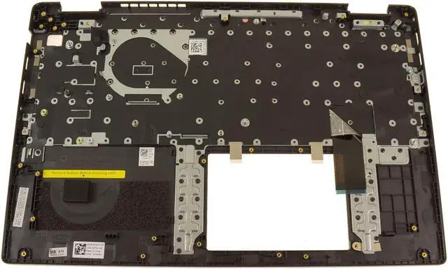 Alt view image 3 of 7 - New French Canadian Dell OEM Latitude 3520 Palmrest Keyboard Assembly 85XN9