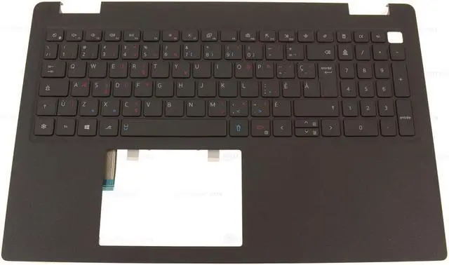 Main image of New French Canadian Dell OEM Latitude 3520 Palmrest Keyboard Assembly 85XN9