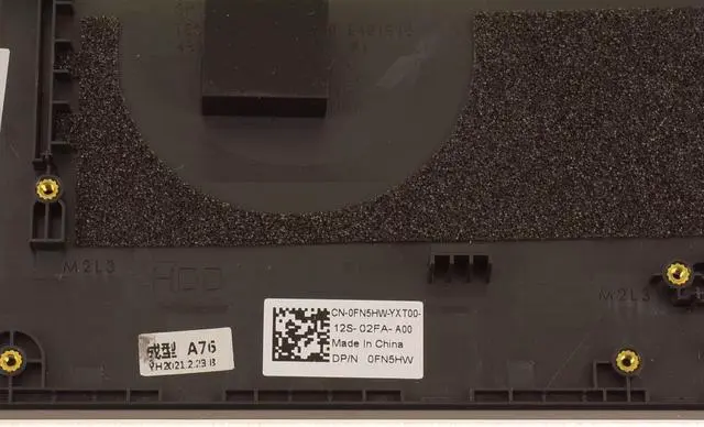 Alt view image 4 of 7 - New French Canadian Dell OEM Latitude 3520 Palmrest Keyboard Assembly 85XN9