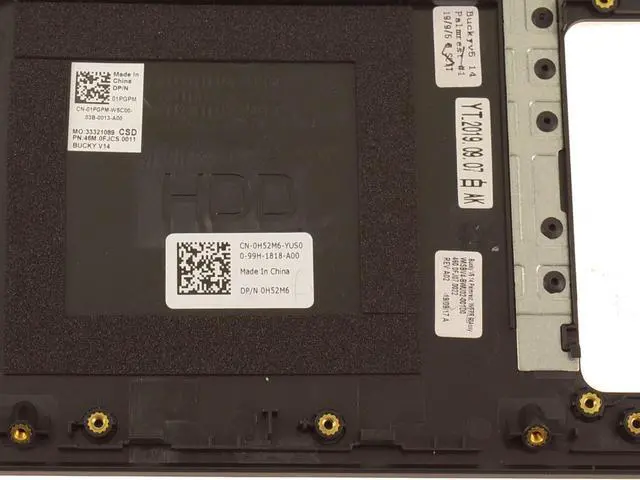 Alt view image 3 of 4 - New Brazil Dell OEM Vostro 5481 Backlit Keyboard Palmrest Assembly 1PGPM
