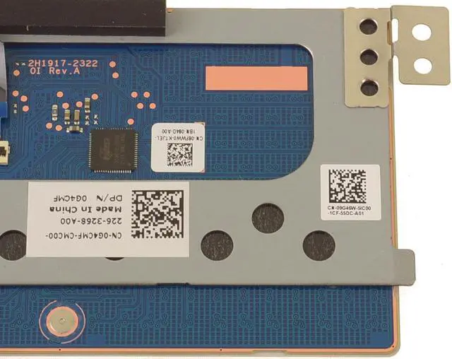 Alt view image 3 of 4 - Dell OEM G15 5510 5511 5515 5520 5521 5525 Touchpad Sensor Mouse Buttons G4CMF