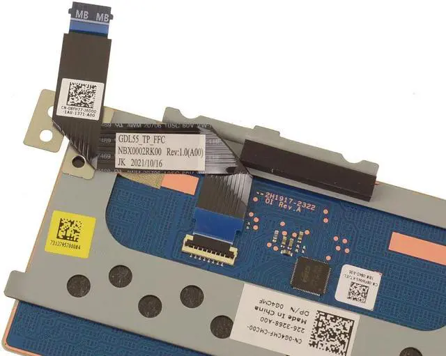 Alt view image 4 of 4 - Dell OEM G15 5510 5511 5515 5520 5521 5525 Touchpad Sensor Mouse Buttons G4CMF