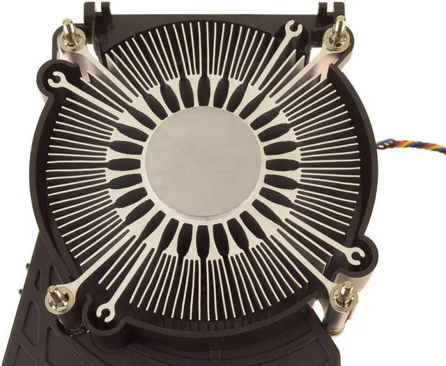 Alt view image 6 of 6 - Dell 48J9V 12 Volts Brushless CPU Cooling Fan Heatsink for Optiplex 5000 D12, Precision 3460 Small Form Factor Systems - WN9MM - PVB120J12H-P01 - DC 0.8 Amps - 4-Pin