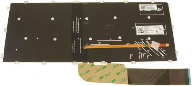 Alt view image 2 of 3 - New French Canadian Dell OEM Inspiron 7386 15 7586 Backlit Keyboard 1VTXY
