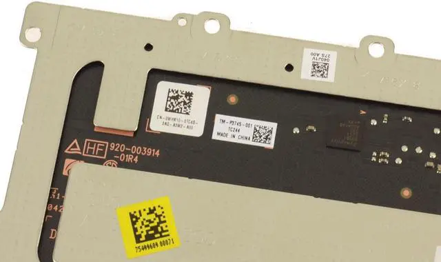 Alt view image 3 of 4 - New OEM Alienware x14 R1 R2  Touchpad Sensor Module Kit  Cables PX674 40J1V