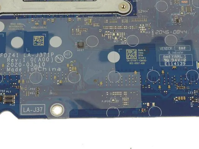 Alt view image 3 of 5 - Dell OEM Latitude 5410 Motherboard System Board 1.7GHz i5 Motherboard T4HF7
