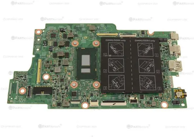 Main image of Dell OEM Latitude 3390 2-in-1 Motherboard System Board 2.3GHz Motherboard J8NR3