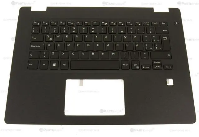 Main image of SPANISH Dell OEM Latitude 3490 Spanish Keyboard Palmrest Laptop Keyboard PGKR0
