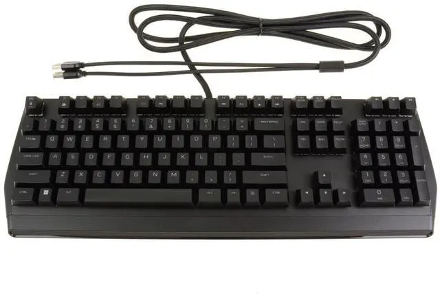 Alt view image 13 of 18 - Alienware Low-Profile RGB Gaming Keyboard AW410K: Alienfx Per Key RGB LED - Cherry MX Brown Switches