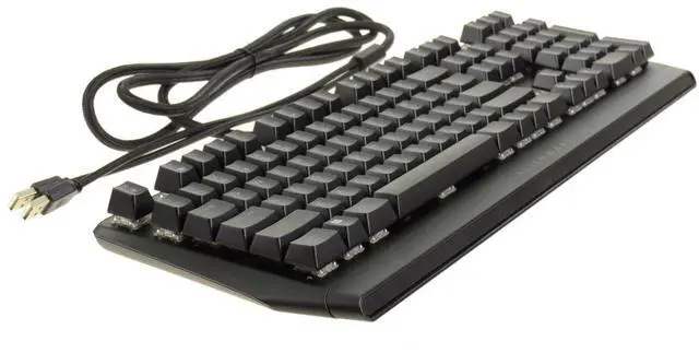 Alt view image 17 of 18 - Alienware Low-Profile RGB Gaming Keyboard AW410K: Alienfx Per Key RGB LED - Cherry MX Brown Switches