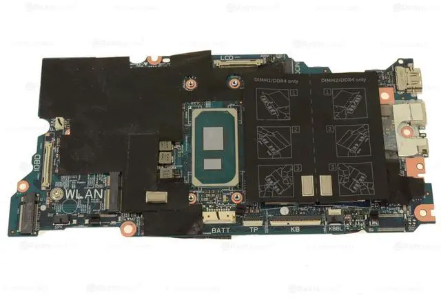 Alt view image 2 of 5 - Dell TX40J Laptop Motherboard for Inspiron 14 5410 - Intel Core i5-1135G7 - DDR4 SDRAM