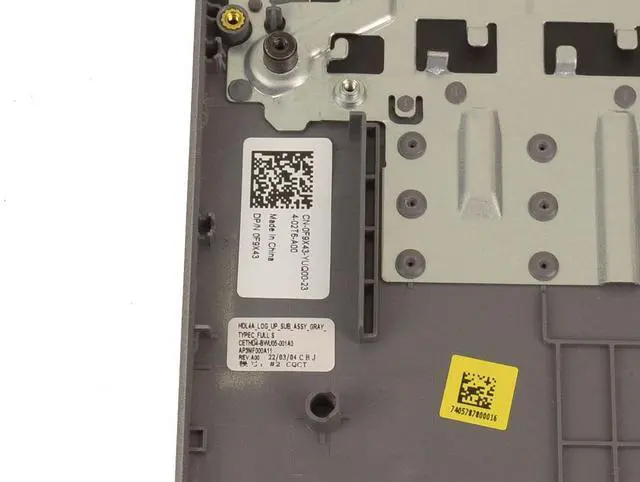 Alt view image 4 of 7 - Dell OEM Vostro 3420 Palmrest Keyboard Assembly Nvidia Laptop Keyboard N76JD