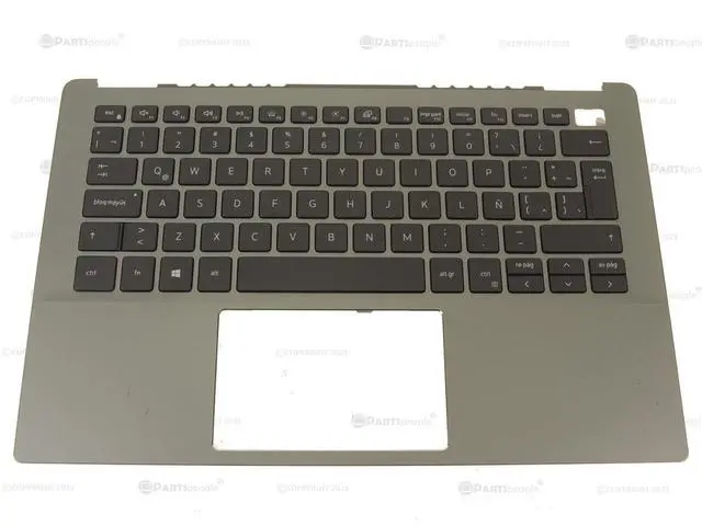 Main image of Spanish Dell OEM Latitude 3301 Inspiron 5390 Palmrest Laptop Keyboard 9XTJD