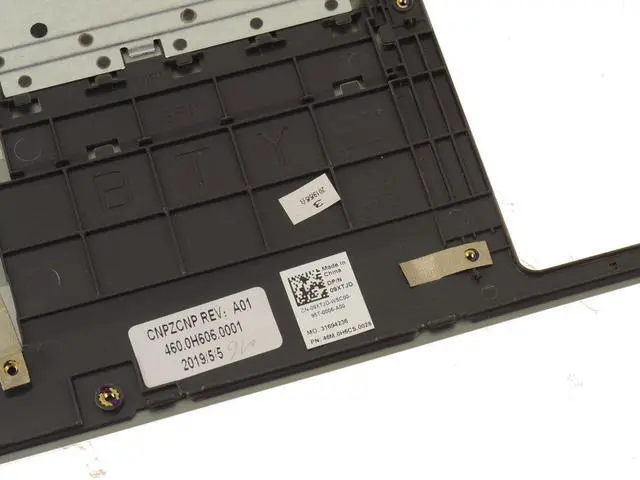 Alt view image 3 of 5 - Spanish Dell OEM Latitude 3301 Inspiron 5390 Palmrest Laptop Keyboard 9XTJD