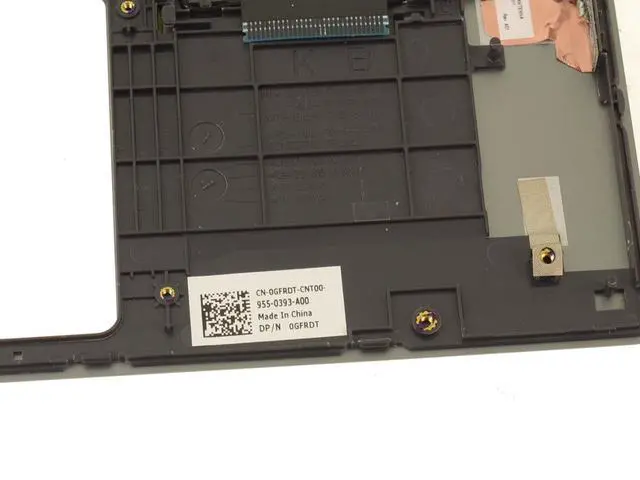 Alt view image 4 of 5 - Spanish Dell OEM Latitude 3301 Inspiron 5390 Palmrest Laptop Keyboard 9XTJD