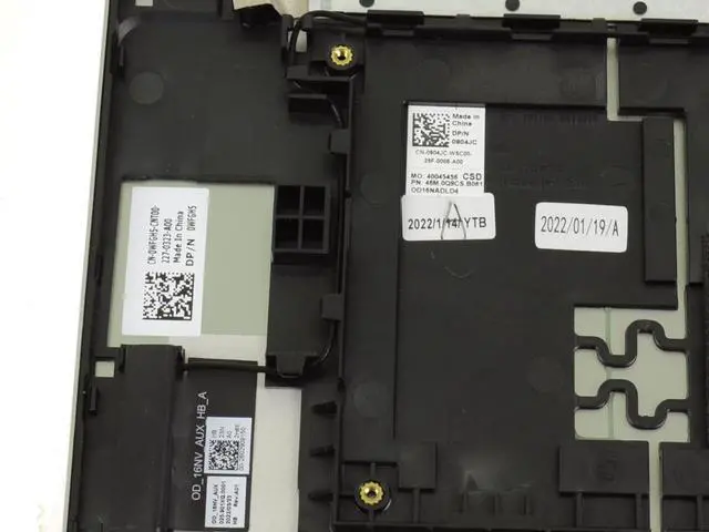 Alt view image 3 of 6 - New Spanish Dell OEM Inspiron 16 5620  DDR4 Palmrest Keyboard Assembly 904JC