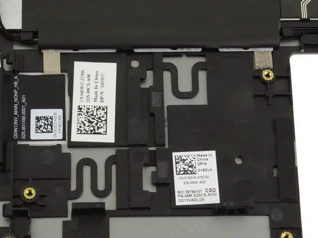 Alt view image 3 of 6 - New Spanish Dell OEM Inspiron 5320 Palmrest Backlit Keyboard Assembly WLAN 162V4