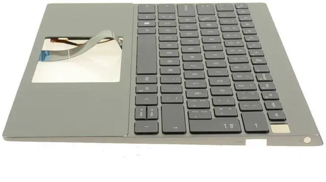 Alt view image 5 of 6 - New Spanish Dell OEM Inspiron 5320 Palmrest Backlit Keyboard Assembly WLAN 162V4