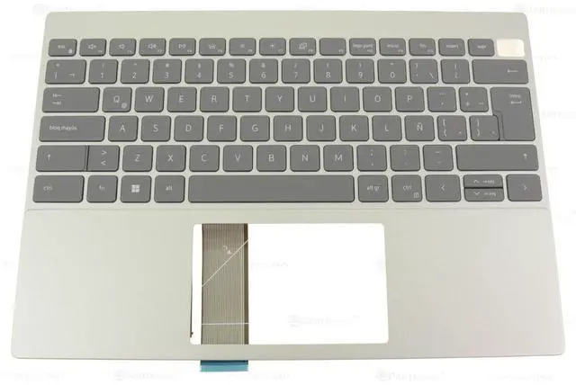 Main image of New Spanish Dell OEM Inspiron 5330 Palmrest Backlit Keyboard Assembly WLAN 74F38