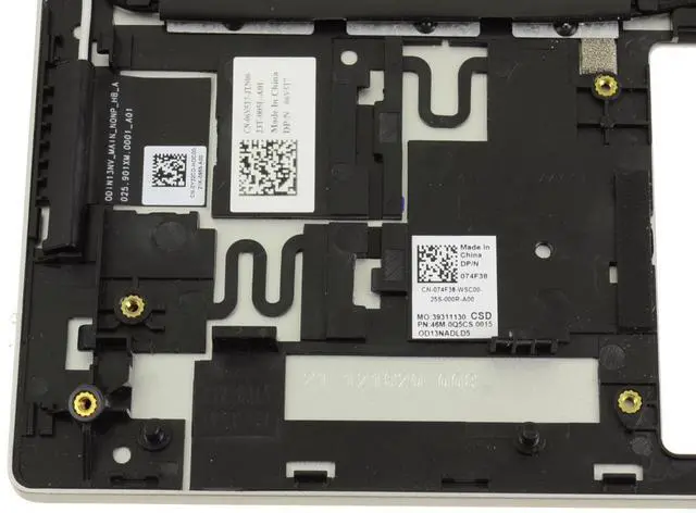 Alt view image 3 of 6 - New Spanish Dell OEM Inspiron 5330 Palmrest Backlit Keyboard Assembly WLAN 74F38