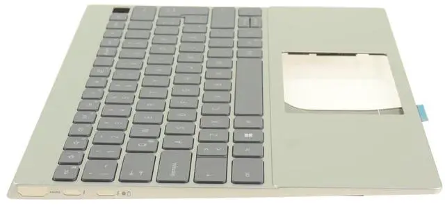 Alt view image 6 of 6 - New Spanish Dell OEM Inspiron 5330 Palmrest Backlit Keyboard Assembly WLAN 74F38