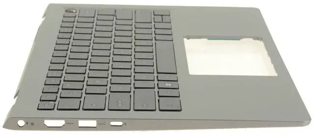 Alt view image 7 of 7 - New Dell OEM Vostro 3420 Palmrest Keyboard Assembly Nvidia With Antennas PK79M