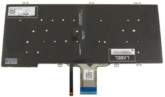 Alt view image 2 of 3 - New Dell OEM Latitude 5300 2-in-1 Chromebook Keyboard  Backlight US INTL 2R3DJ