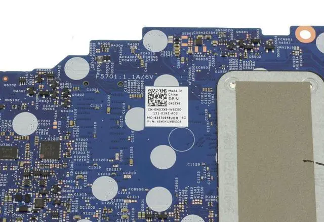 Alt view image 3 of 5 - Dell OEM Inspiron 5501 Motherboard System Board Intel i5 Quad Motherboard N03X9