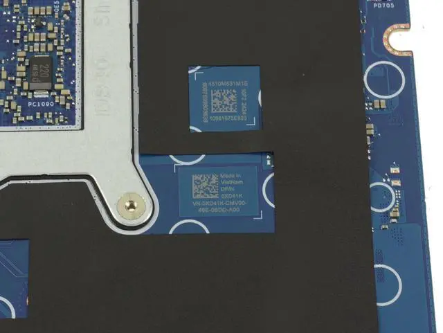 Alt view image 3 of 7 - Dell OEM Latitude 5450 Motherboard System Board Intel Core Motherboard XD41K