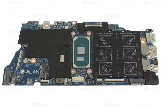 Main image of Dell OEM Inspiron 5501 Motherboard System Board Core i7 Quad Motherboard WT9WW