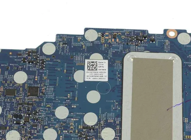 Alt view image 3 of 5 - Dell OEM Inspiron 5501 Motherboard System Board Core i7 Quad Motherboard WT9WW