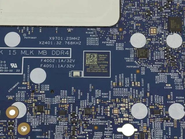 Alt view image 3 of 5 - Dell OEM Latitude 5530 Motherboard System Board i5 Up to Motherboard VYPP8